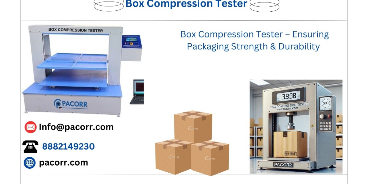 Box Compression Tester – Ensuring Packaging Strength for Secure Shipments